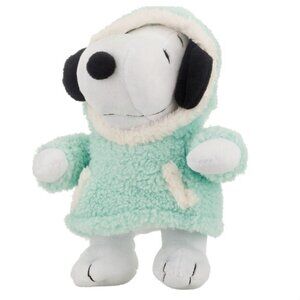 NWT Peanuts Snoopy Winter Sherpa Jacket Plushie CVS
